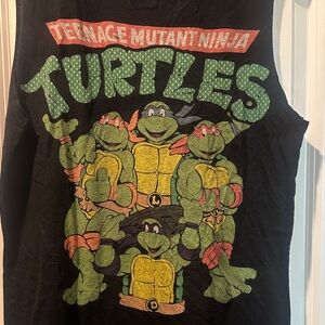 Teenage Mutant Ninja Turtles Black Tank Top